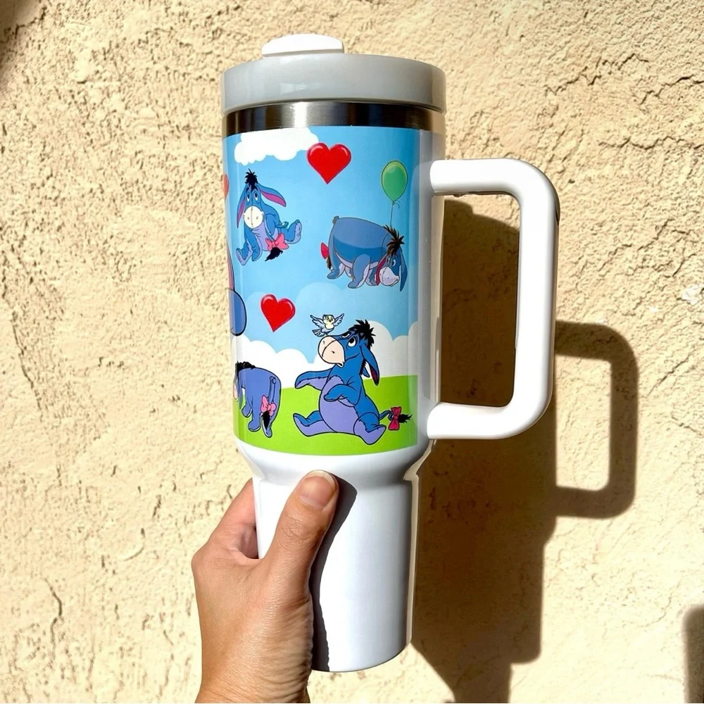 Disney Winnie the Pooh Brand new 40 oz double wall stainless travel offi…